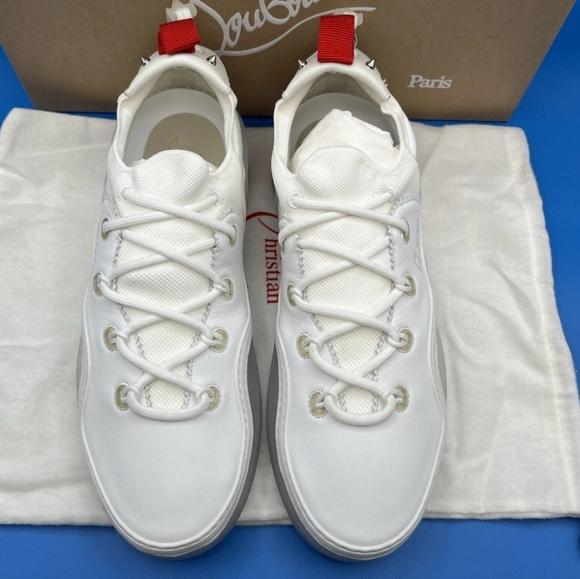 Christian Louboutin Arpoador Flat Sneakers Size 43.5 NEW - Picture 5 of 8
